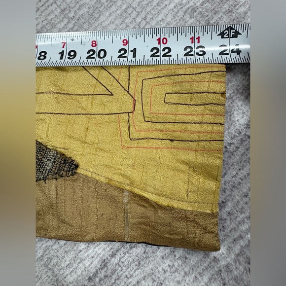 VTG Sandy Starkman Womens Artsy Patchwork Blazer Jacket Size M Art To Wear - Picture 6 of 10